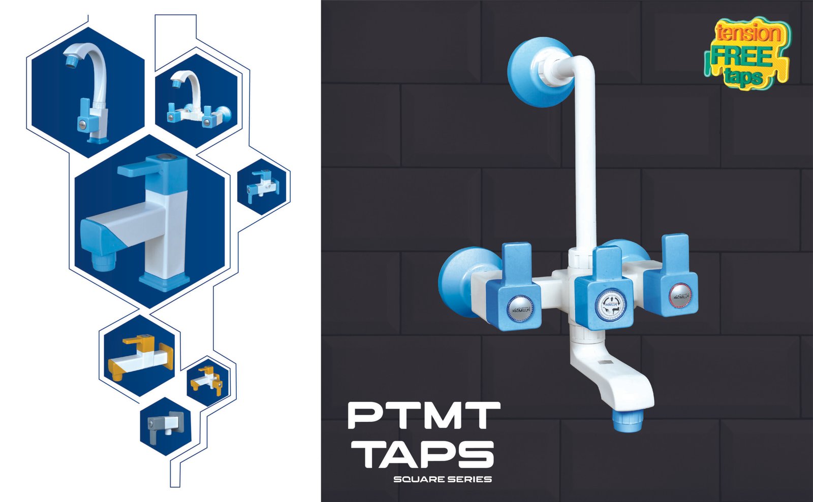 Premium PTMT Square Taps – Durable, Leak-Proof & Rust-Free Plumbing Solution for Modern Kitchens, Bathrooms & Commercial Spaces